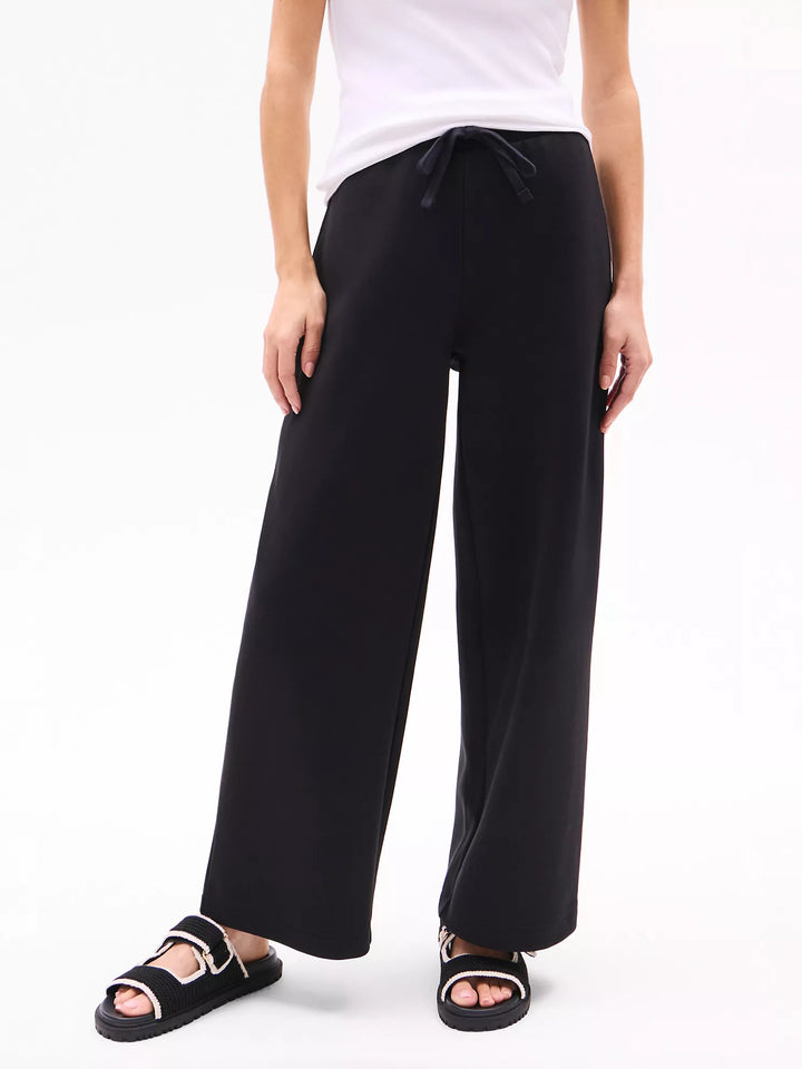 Tommy Hilfiger Scuba Knit Wide-Leg Sweatpant