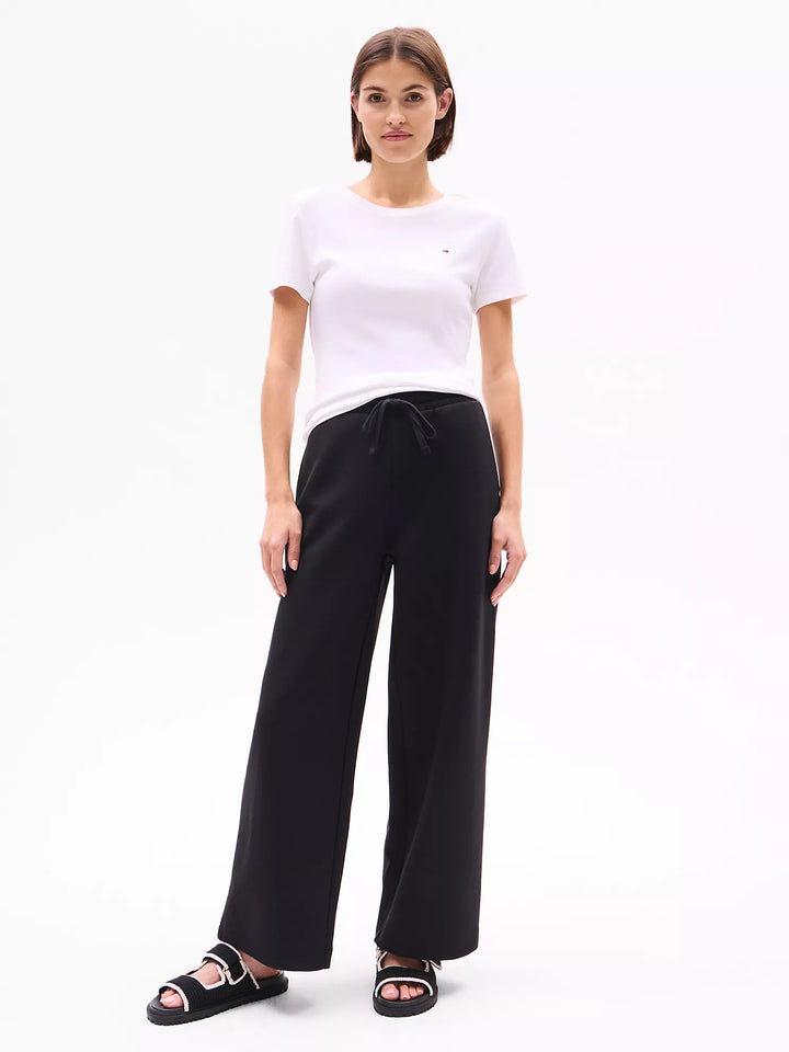 Tommy Hilfiger Scuba Knit Wide-Leg Sweatpant