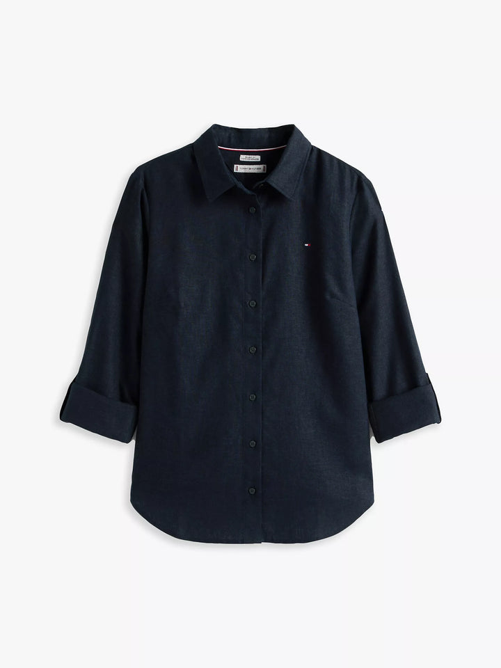 Tommy Hilfiger Linen-Blend Shirt