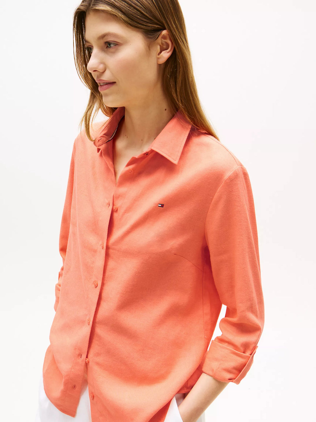 Tommy Hilfiger Linen-Blend Shirt