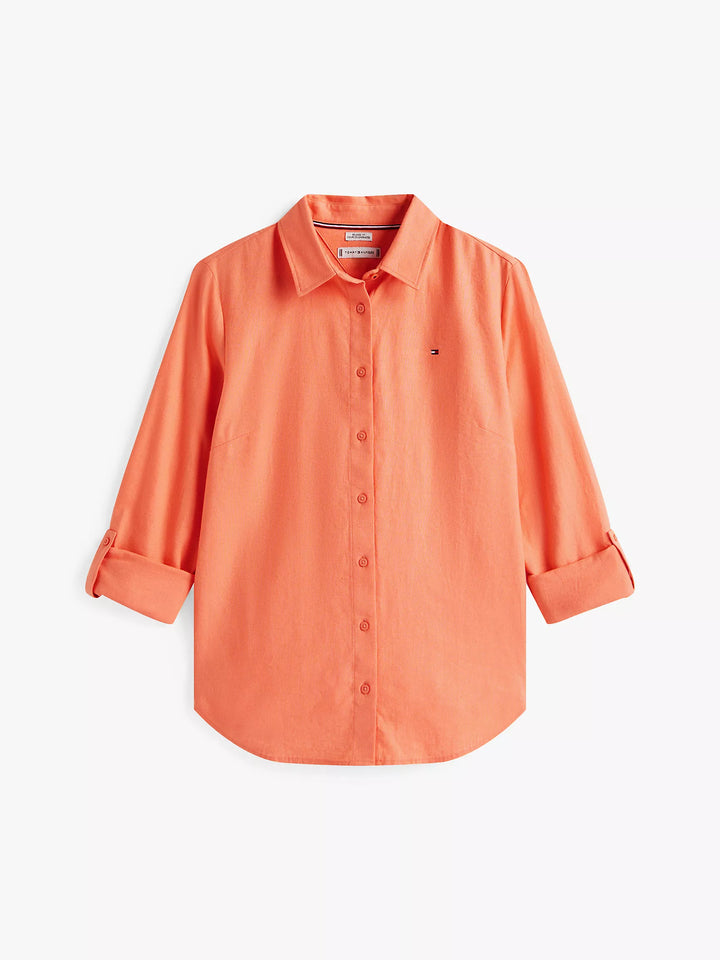 Tommy Hilfiger Linen-Blend Shirt