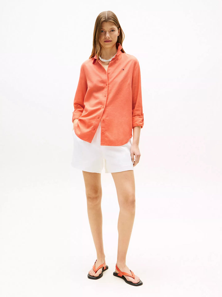Tommy Hilfiger Linen-Blend Shirt