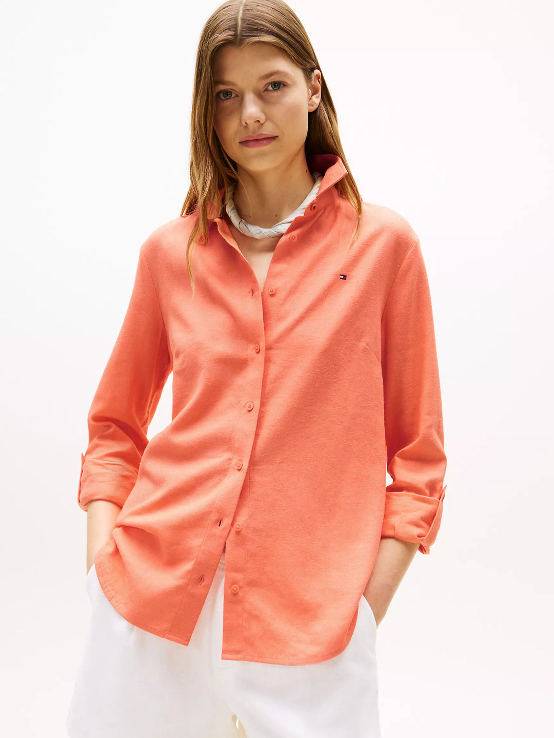 Tommy Hilfiger Linen-Blend Shirt