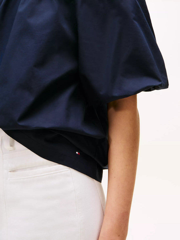 Tommy Hilfiger Puff-Sleeve Top