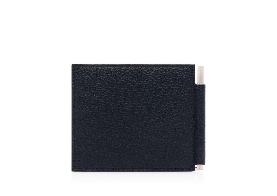 TOM FORD GRAIN LEATHER MONEY CLIP WALLET