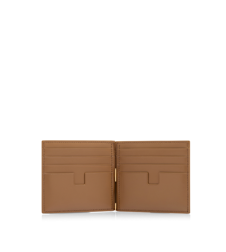 TOM FORD NUBUCK MONEY CLIP WALLET