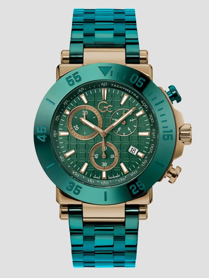 Guess Green Chronograph Watch