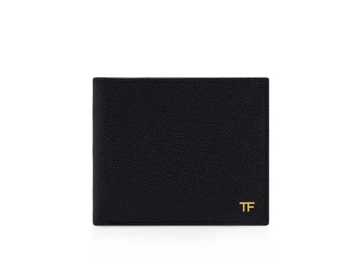 TOM FORD SMALL GRAIN LEATHER BIFOLD WALLET