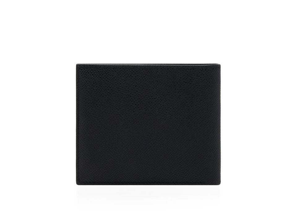 TOM FORD SMALL GRAIN LEATHER BIFOLD WALLET