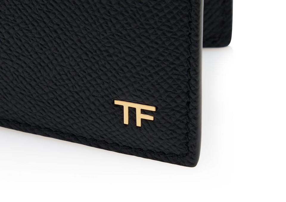 TOM FORD SMALL GRAIN LEATHER BIFOLD WALLET