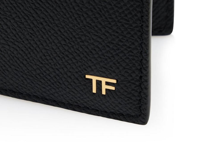 TOM FORD SMALL GRAIN LEATHER BIFOLD WALLET