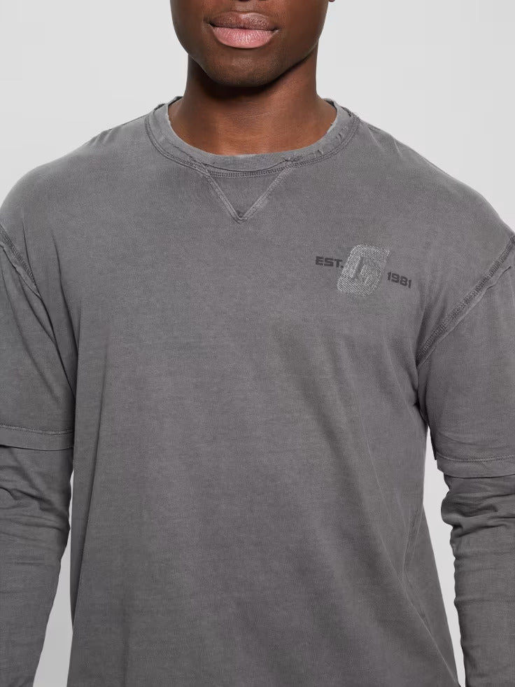 Guess Gondour Layered Patch Tee