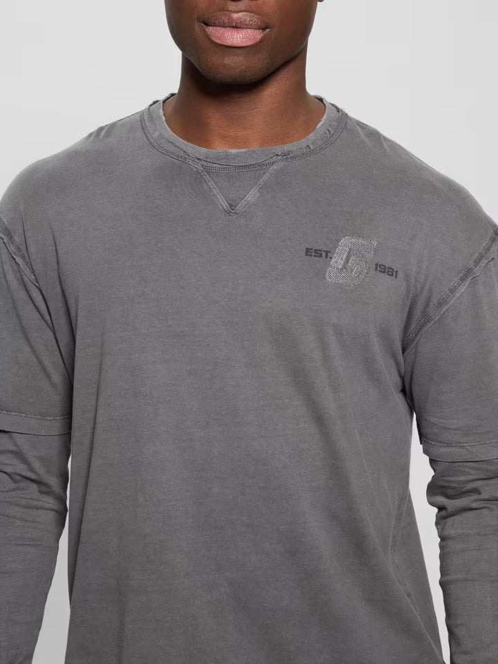 Guess Gondour Layered Patch Tee