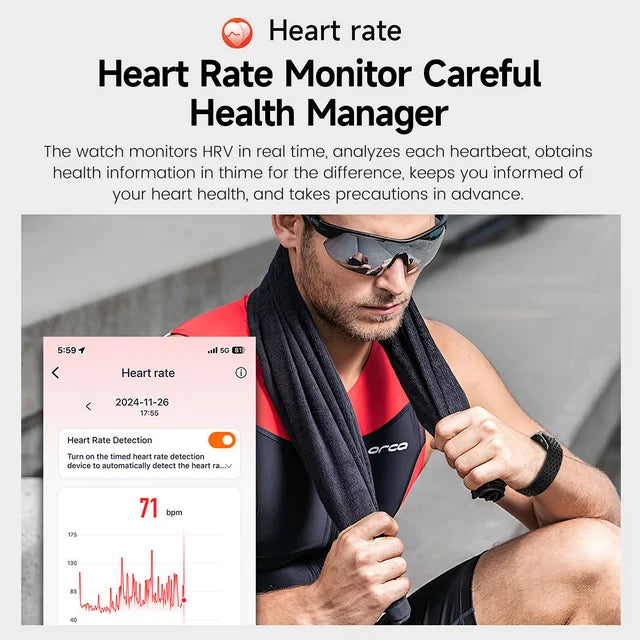 VIYIWOK Smart Health Wristband, Wearable Activity & Fitness Tracker, 120+ Sports Modes, All-Day Continuous Monitoring, Heart Rate Tracking, Improve Sleep, Stress, Wellness, 2 Pack Bands, with Free APP