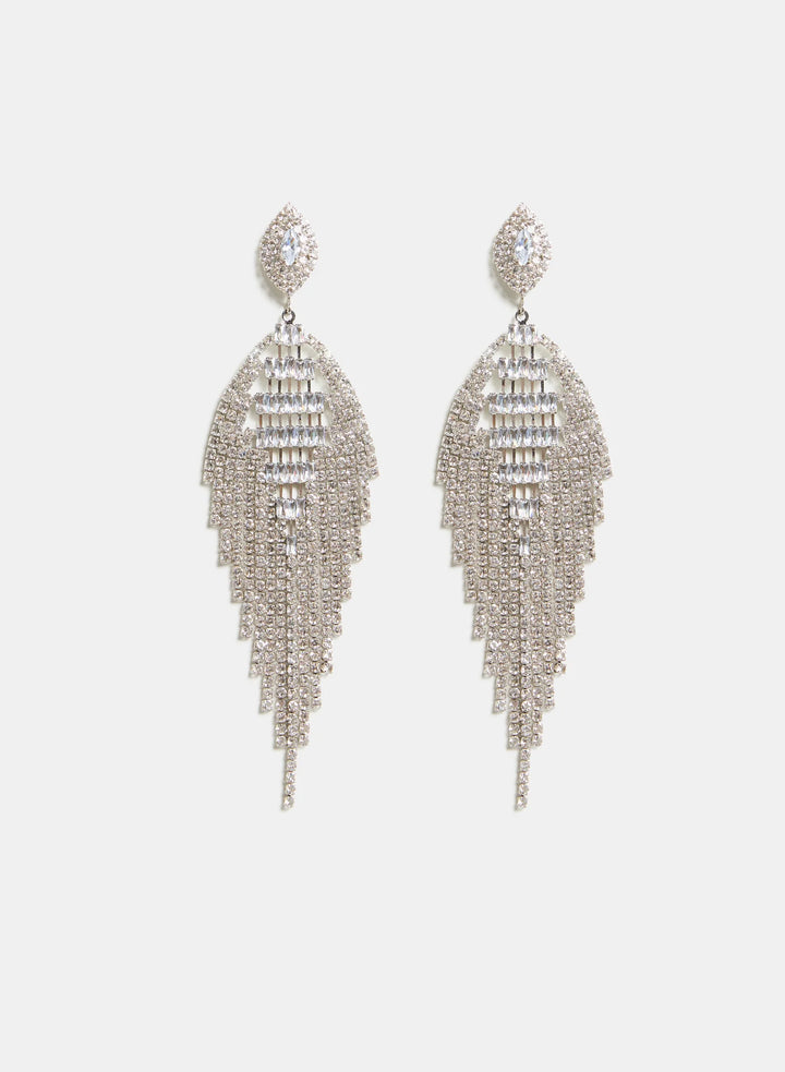 Laura Cubic Zirconia Chandelier Earrings
