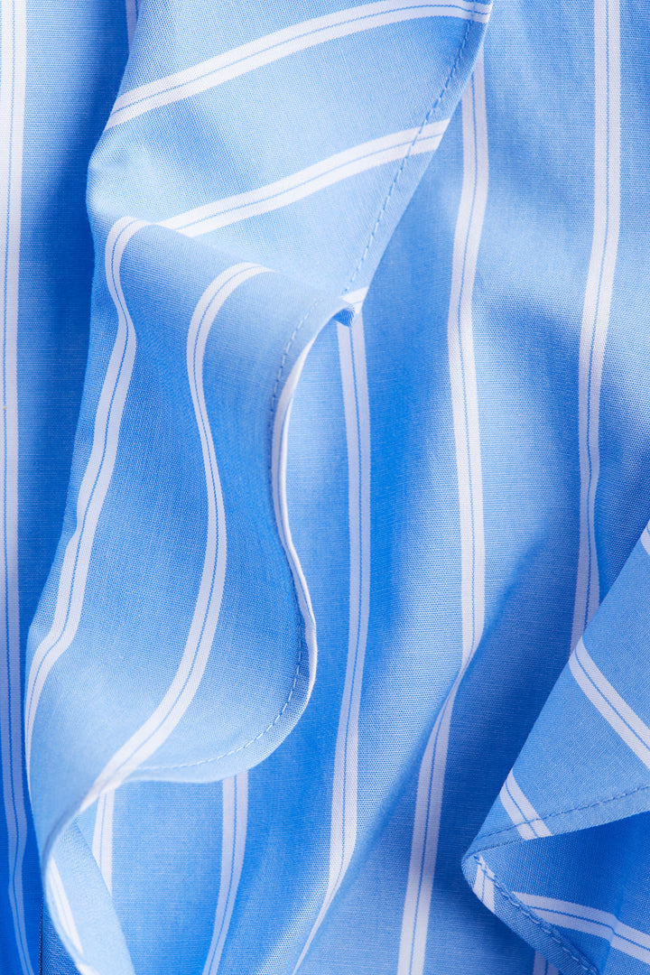H&M Tie-Front Poplin Blouse