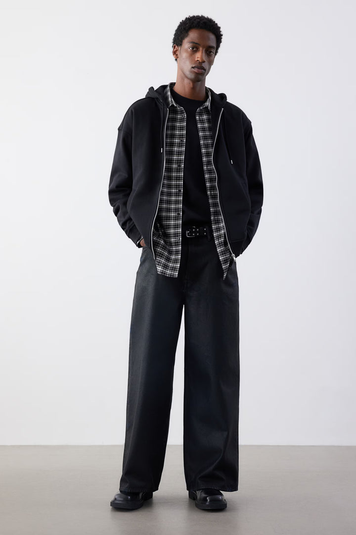 H&M Loose Fit Hooded Jacket