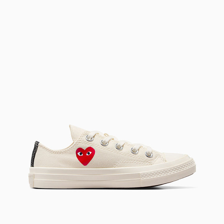 Converse X Comme des Garçons PLAY Chuck 70 OG Single Heart Low Top