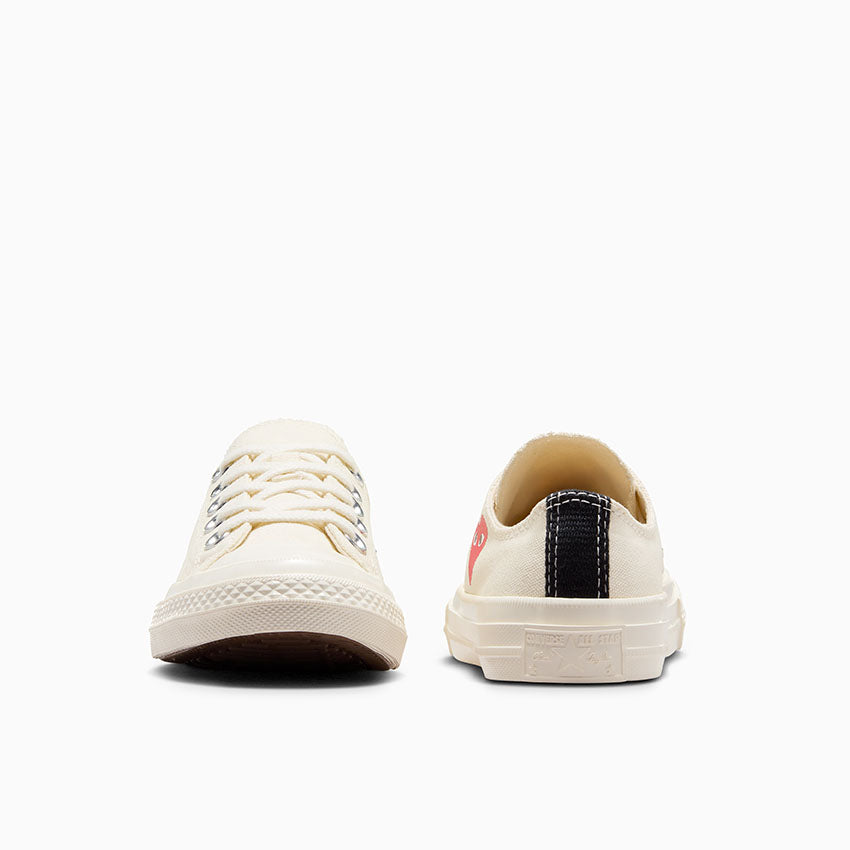 Converse X Comme des Garçons PLAY Chuck 70 OG Single Heart Low Top