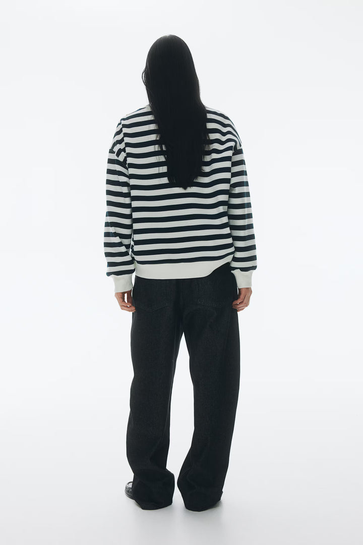 H&M Sweatshirt with Text Motif