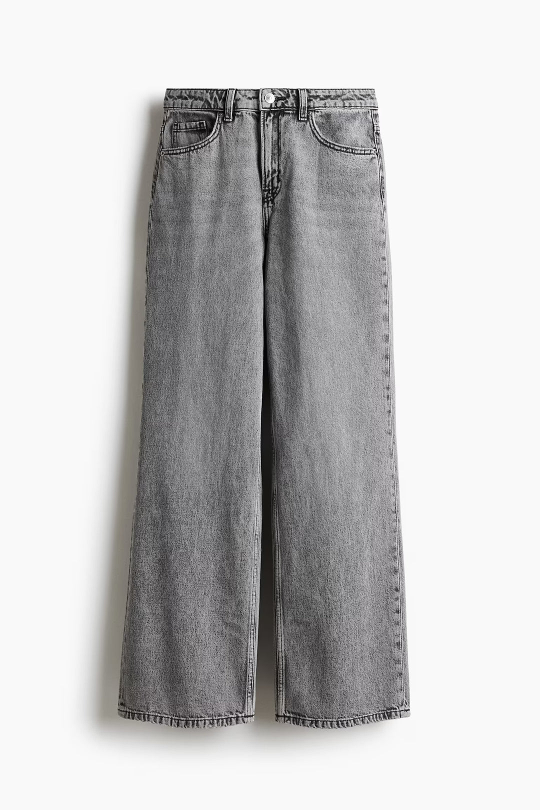 H&M Bleecker High Rise Wide Leg Jeans