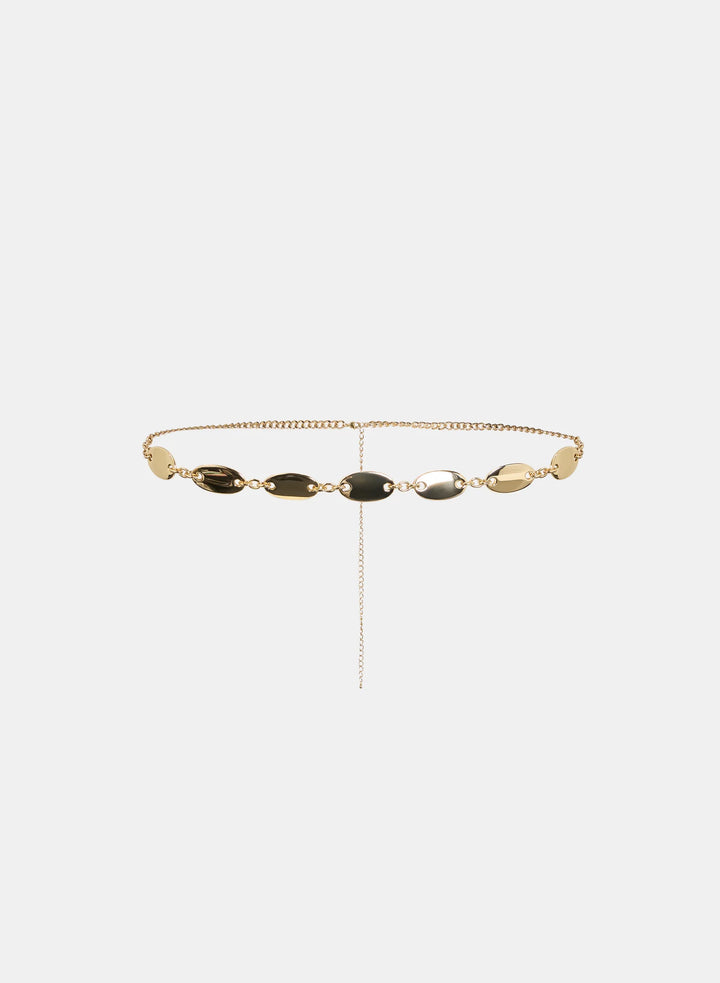 Laura Oval Insert Chain Belt - Plus