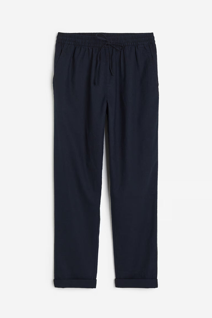 H&M Linen-blend Joggers