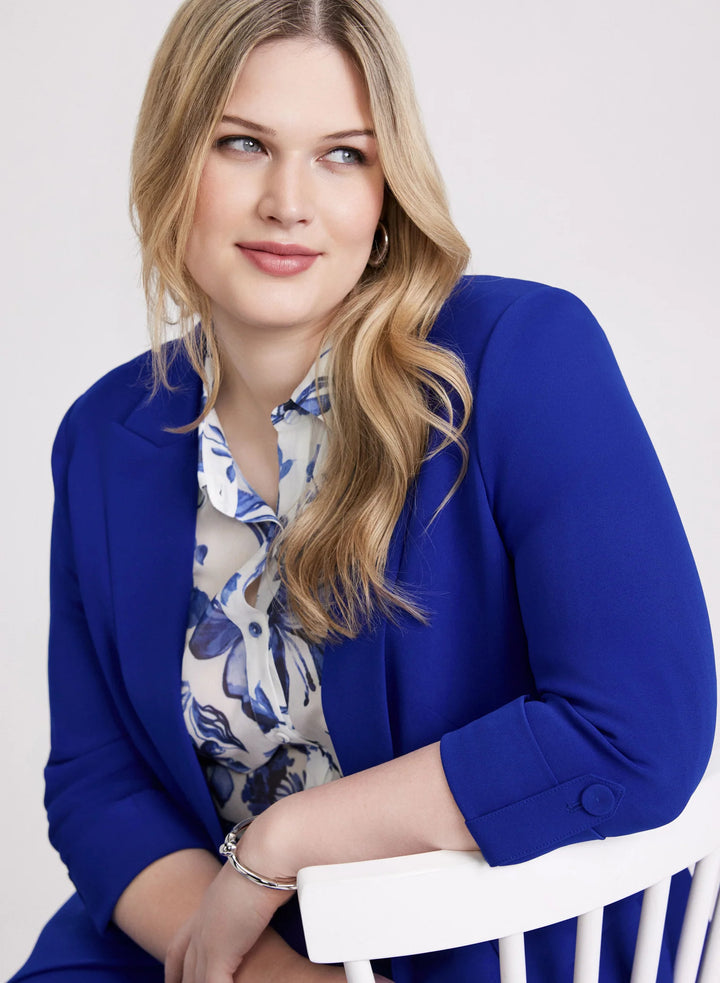 LAURA Rolled Sleeve Blazer