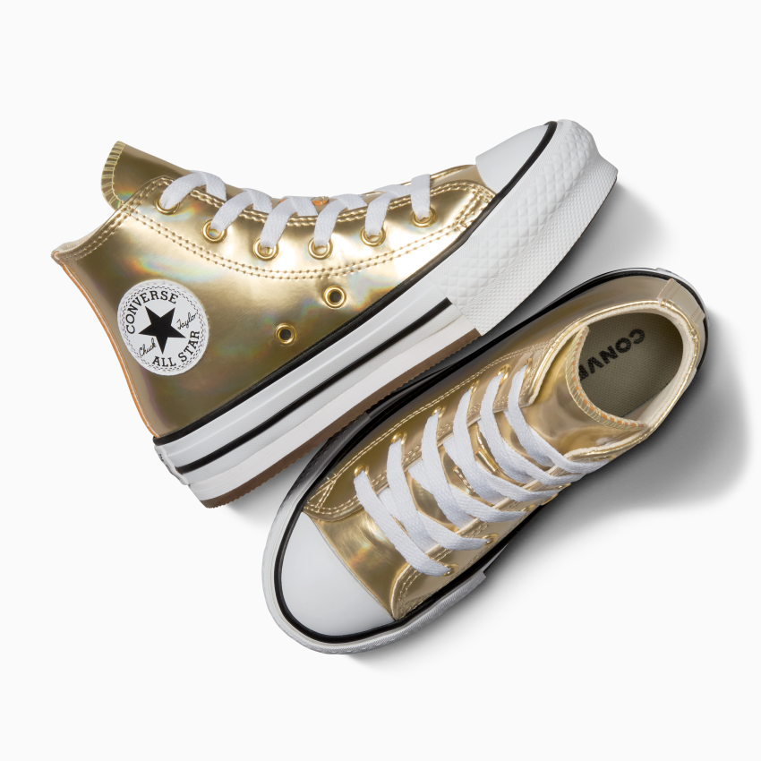 Converse Chuck Taylor All Star EVA Lift Platform Metallic High Top