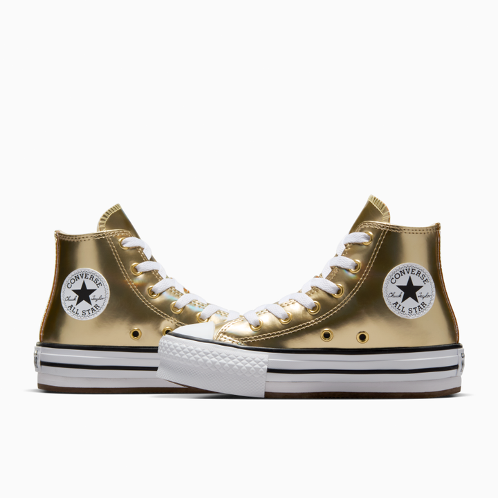 Converse Chuck Taylor All Star EVA Lift Platform Metallic High Top