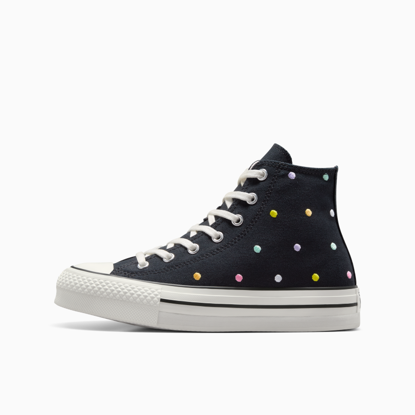 Converse Chuck Taylor All Star Lift Polka Dots Platform High Top