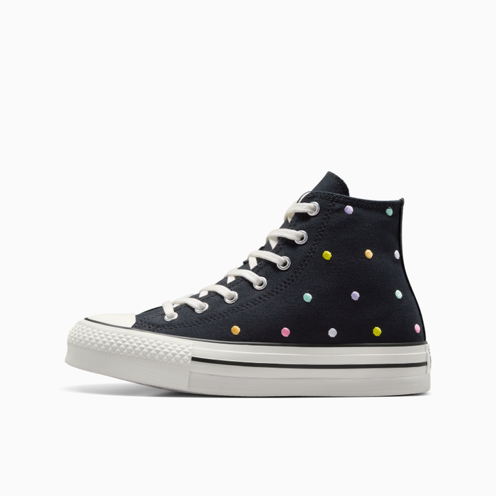 Converse Chuck Taylor All Star Lift Polka Dots Platform High Top