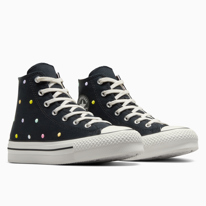 Converse Chuck Taylor All Star Lift Polka Dots Platform High Top