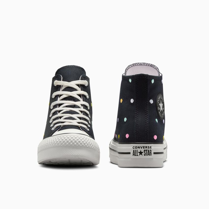 Converse Chuck Taylor All Star Lift Polka Dots Platform High Top