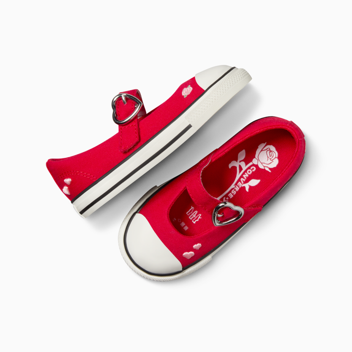 Converse Chuck Taylor All Star Dainty Mary Jane Valentine's Day Easy On Low Top