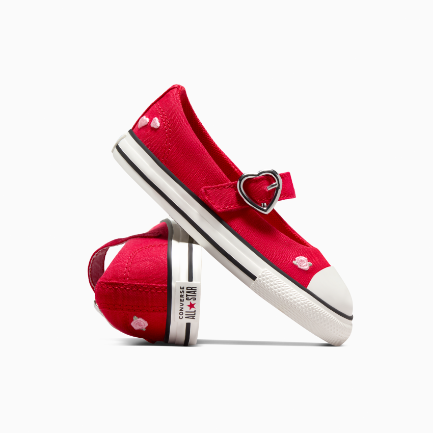 Converse Chuck Taylor All Star Dainty Mary Jane Valentine's Day Easy On Low Top