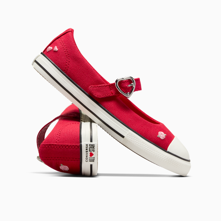 Converse Chuck Taylor All Star Dainty Mary Jane Valentine's Day Easy On Low Top