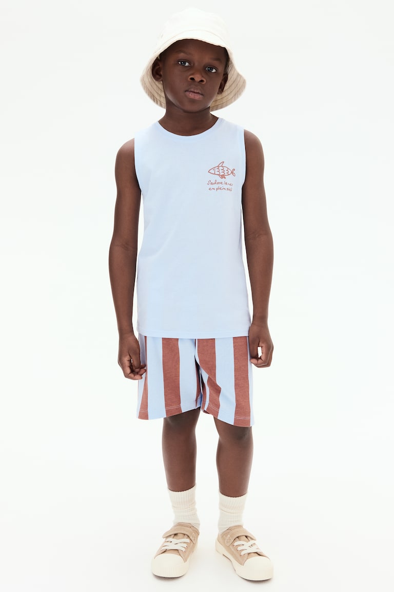 H&M 2-Piece Tank Top and Shorts Set