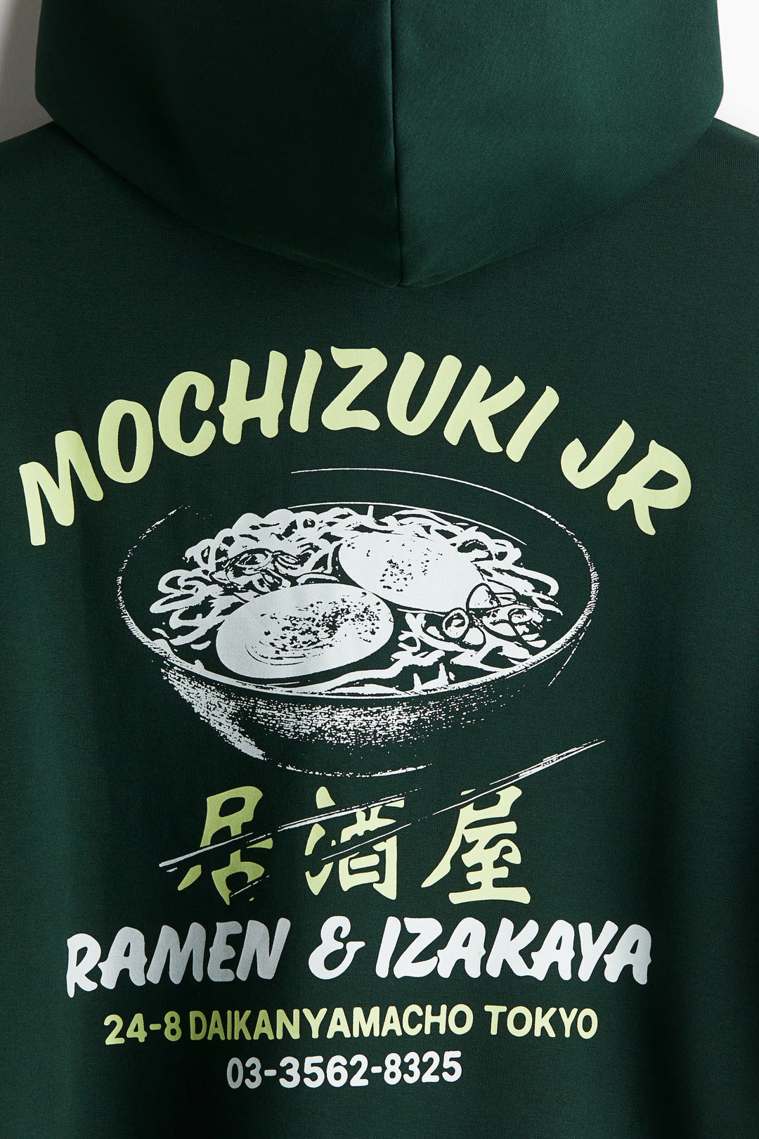 H&M Loose Fit Printed Hoodie