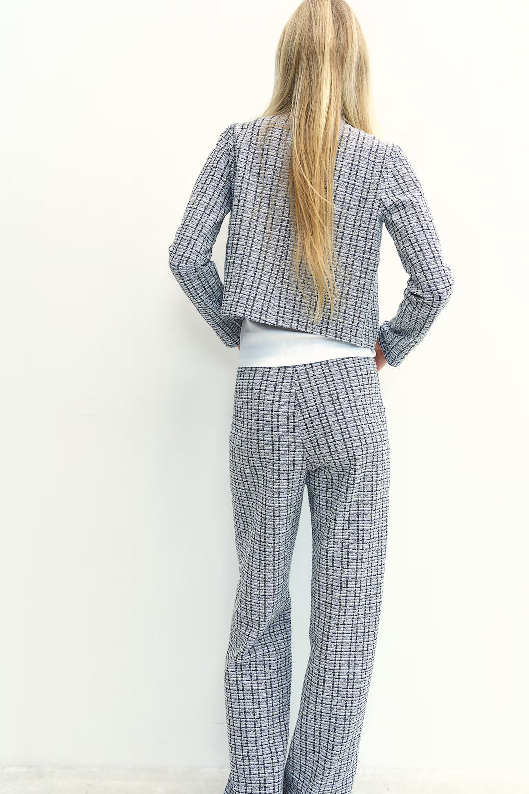 H&M Textured Jersey Pants