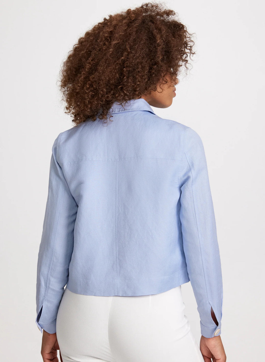 LAURA Short Linen Jacket