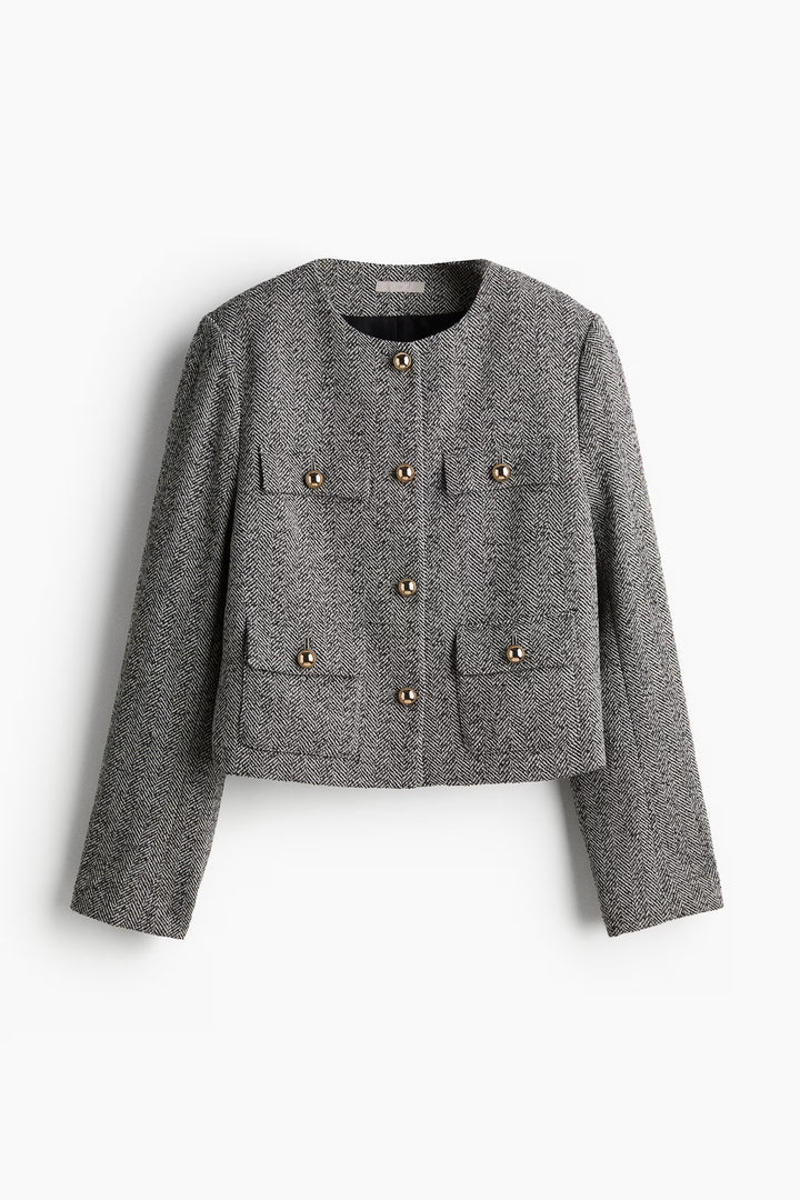 H&M Textured-weave Jacket