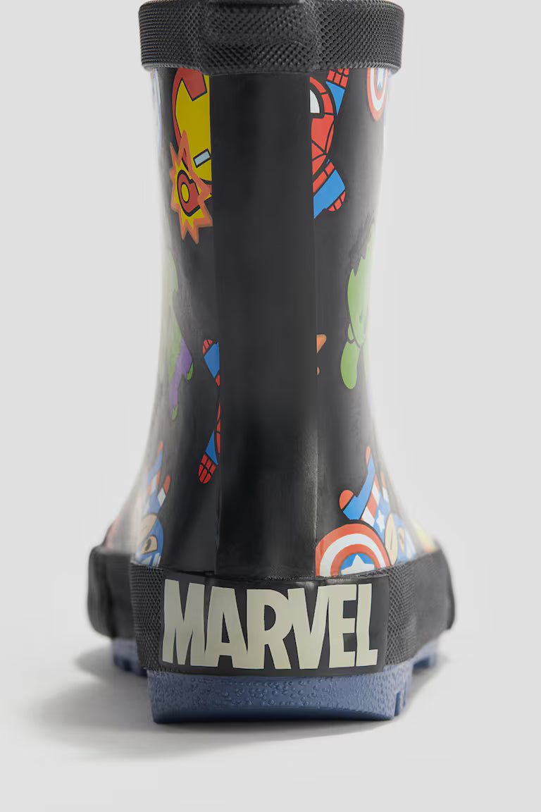 H&M Printed Rubber Boots