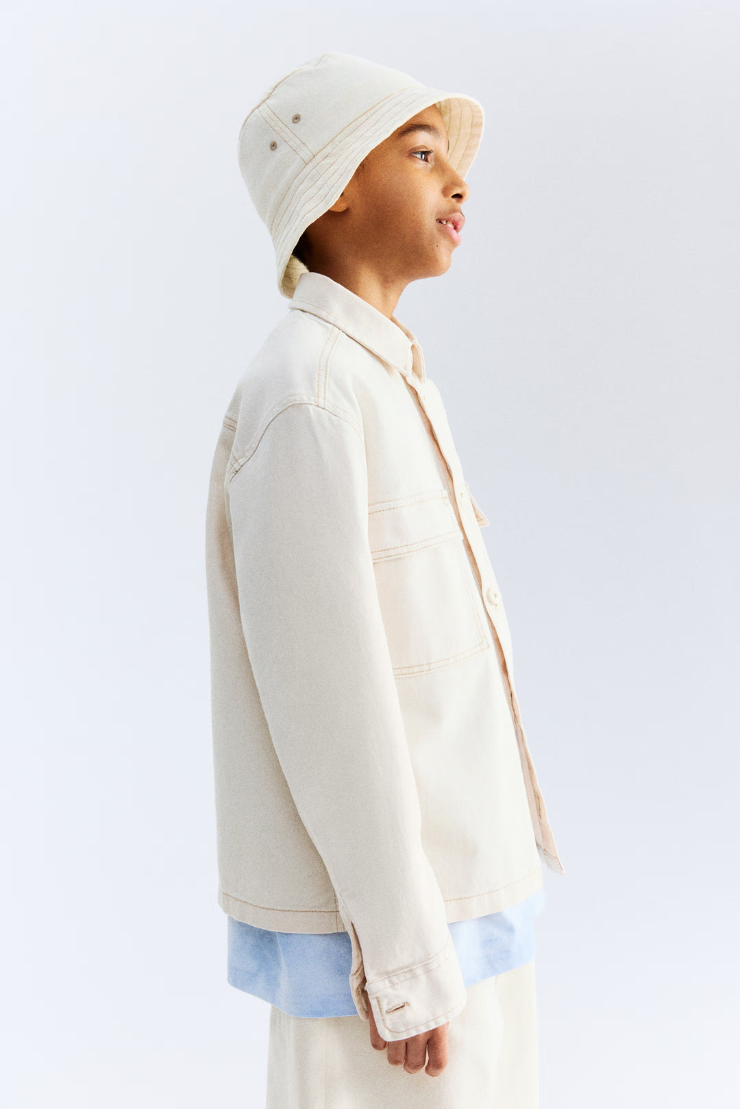 H&M Loose-Fit Twill Overshirt
