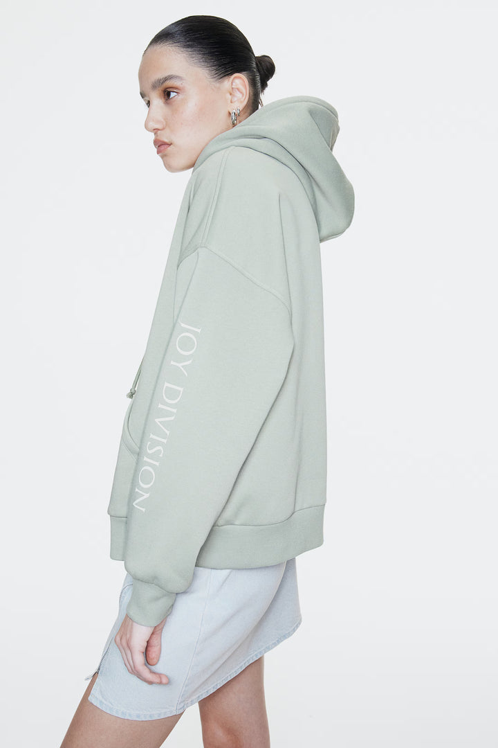 H&M Oversized Hooded Jacket with Motif