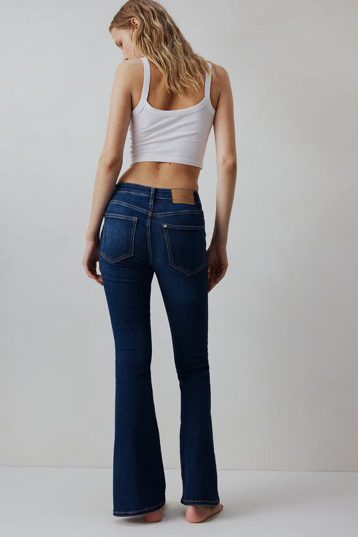 H&M Flared Ultra High Jeans