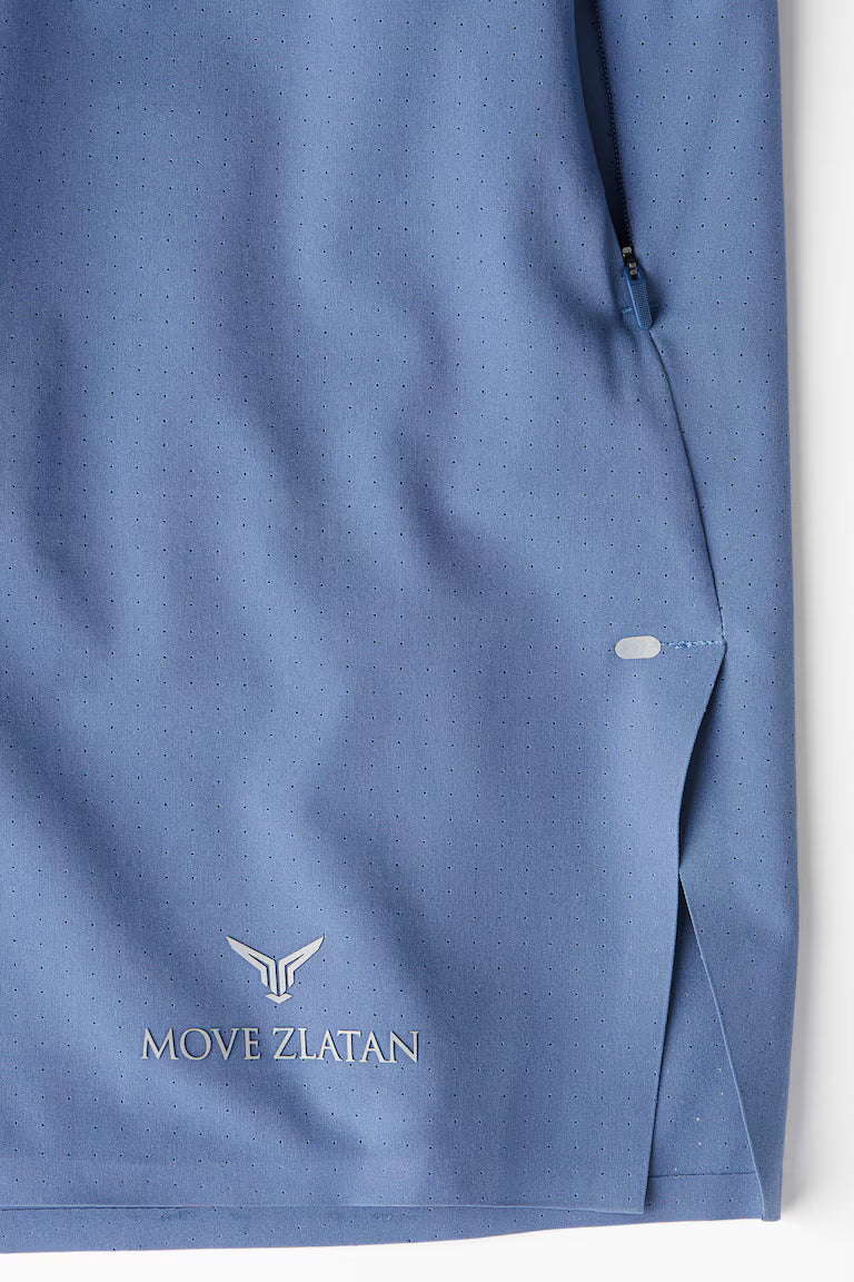 H&M Move x Zlatan Double-Layered Sports Shorts with DryMove™