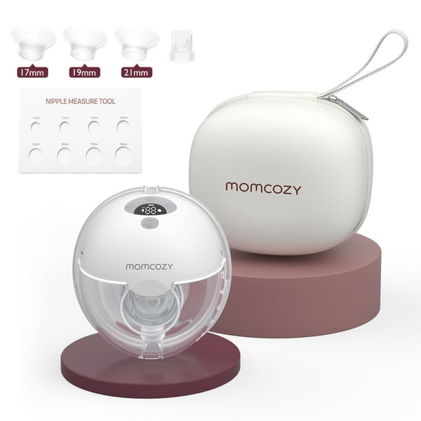 Momcozy M5 Hands Free Breast Pump, Wearable Breast Pump with 3 Modes & 9 Levels