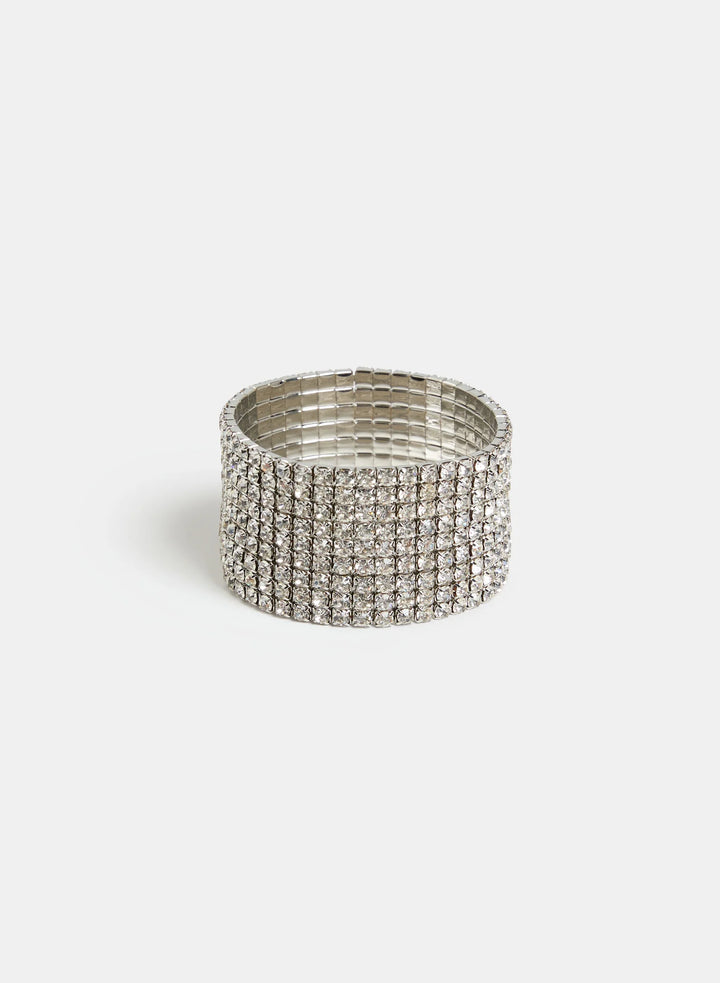 Laura Stretch Rhinestone Bracelet