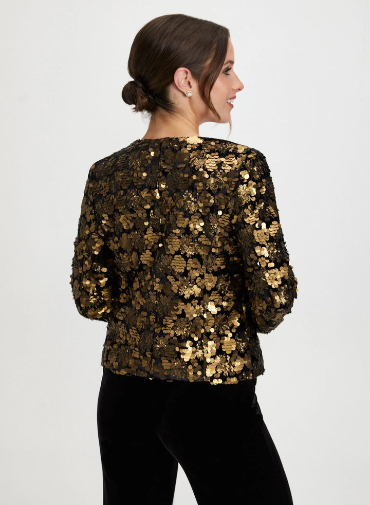 LAURA Short Sequin Jacket